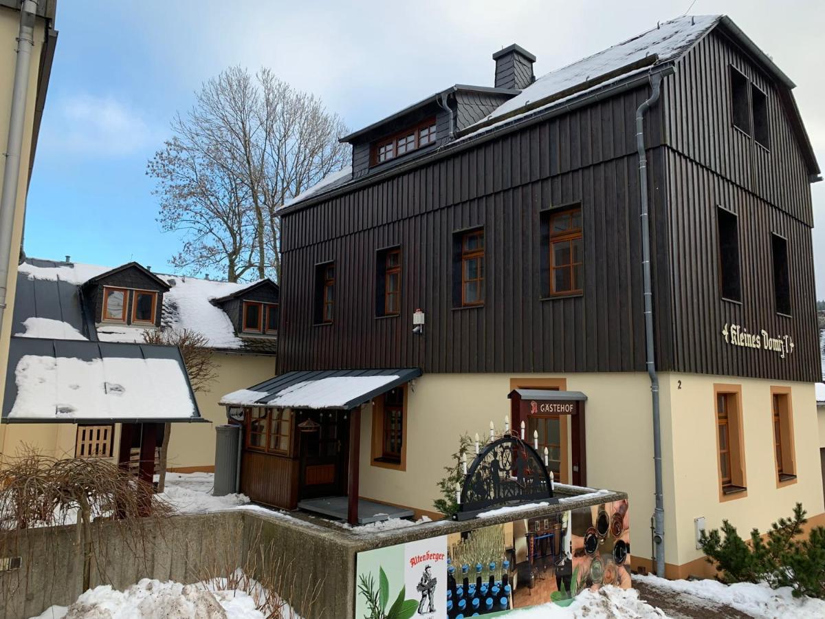 Ferienhaus "Kleines Domizil" Altenberg - Direkt Im Zentrum Von Altenberg Gegenueber Vom Skilift Экстерьер фото